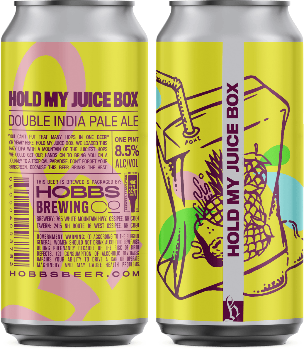 Hobbs Hold My Juice Box IPA Harman's Wine & Spirits