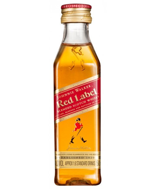 Walker Harman\'s Red Whisky & Johnnie Blended Spirits – Wine Scotch Label